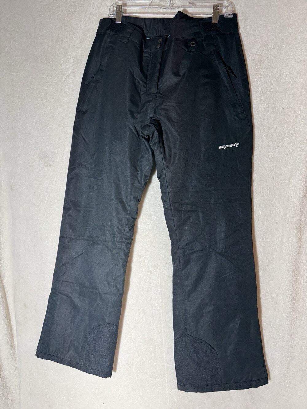Skigear Women's 3k Snow Ski Snowboarding Pants Size Large Black